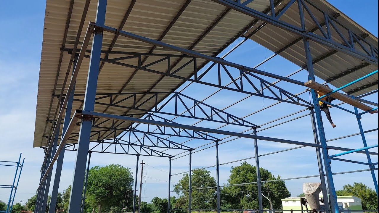 New Fabrication work | sheet install process