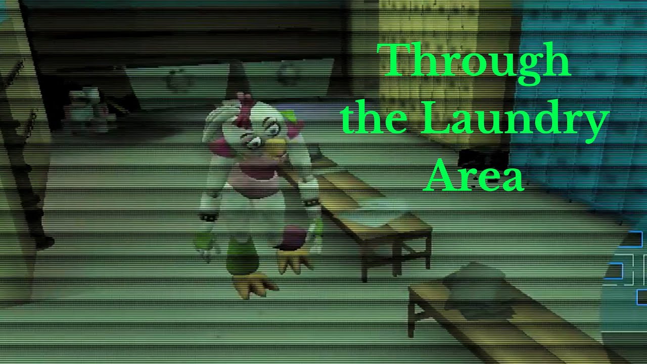 Through the Laundry Area - Security Breach
