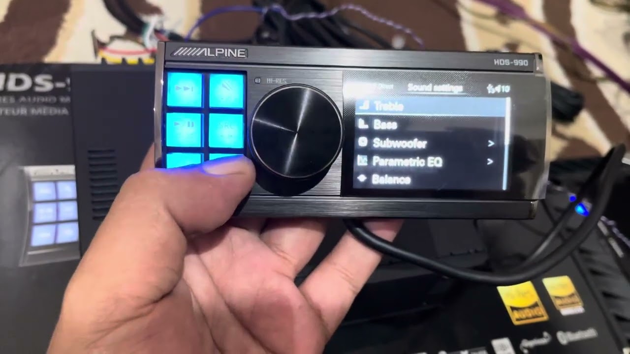 Alpine Status HDS-990 Hi-Res Audio