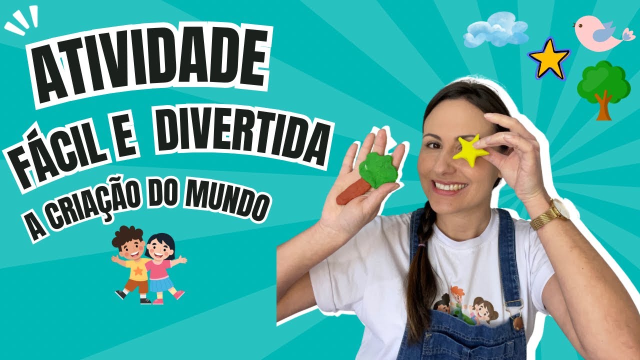 Atividade “A criação” (FÁCIL E DIVERTIDA!!!) 🤩