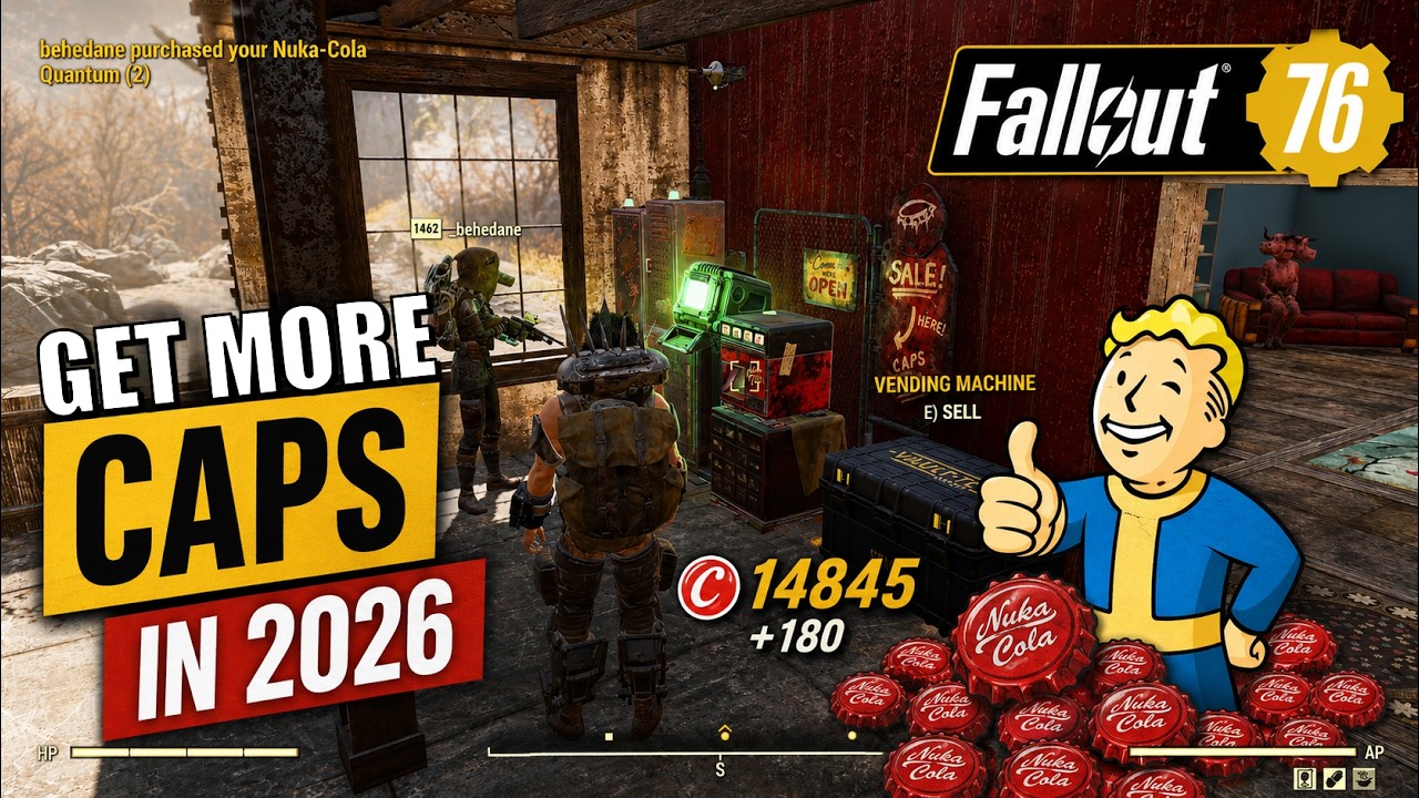 3 Fastest Ways to Get Caps - Fallout 76 (2026 Guide)