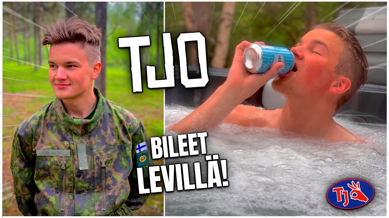 Viimeiset päivät intissä + TJ0 BILEET! // inttivlog1