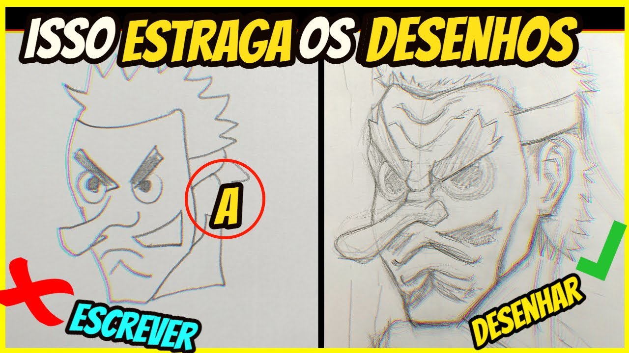 4 Coisas que te IMPEDEM DE DESENHAR ANIMES PERFEITOS (INICIANTES NÃO SABEM!)