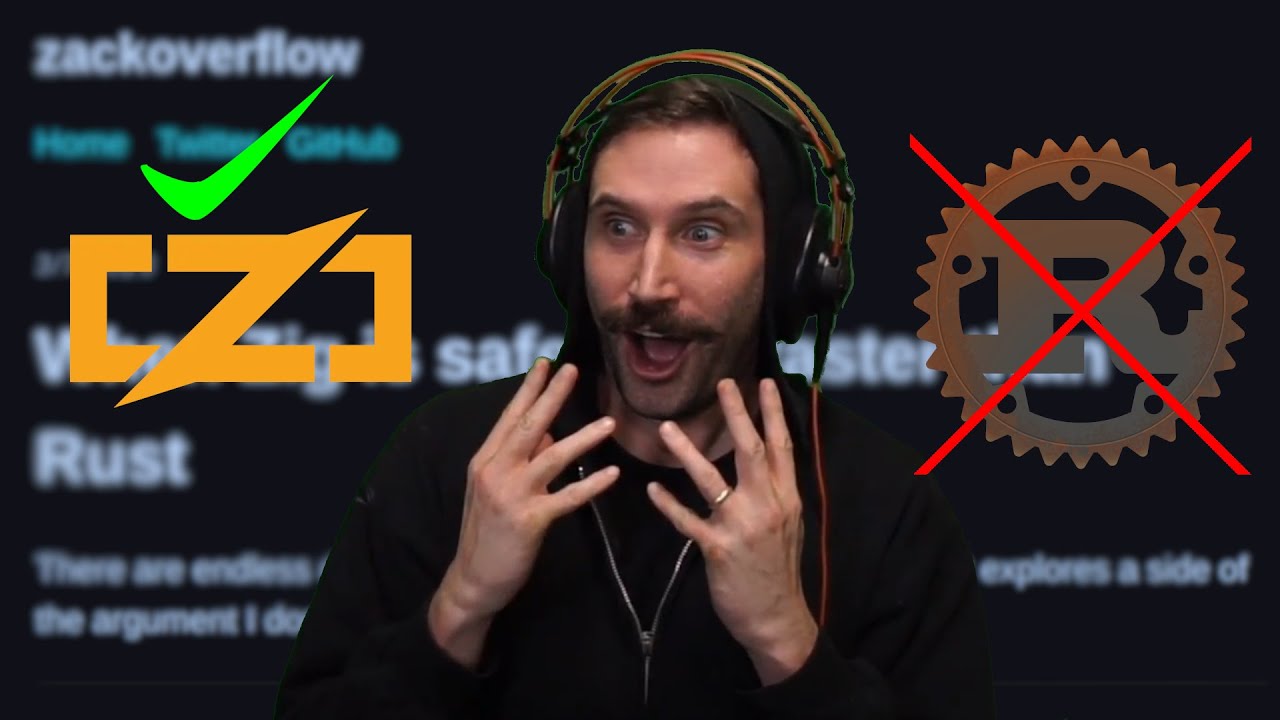 Zig БЫСТРЕЕ и БЕЗОПАСНЕЕ, чем Rust | Prime Reacts