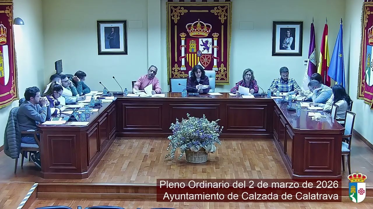 Pleno Ordinario de 2 de marzo de 2026