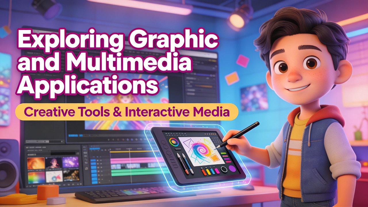 Exploring Graphic and Multimedia Applications (16 Minutes)