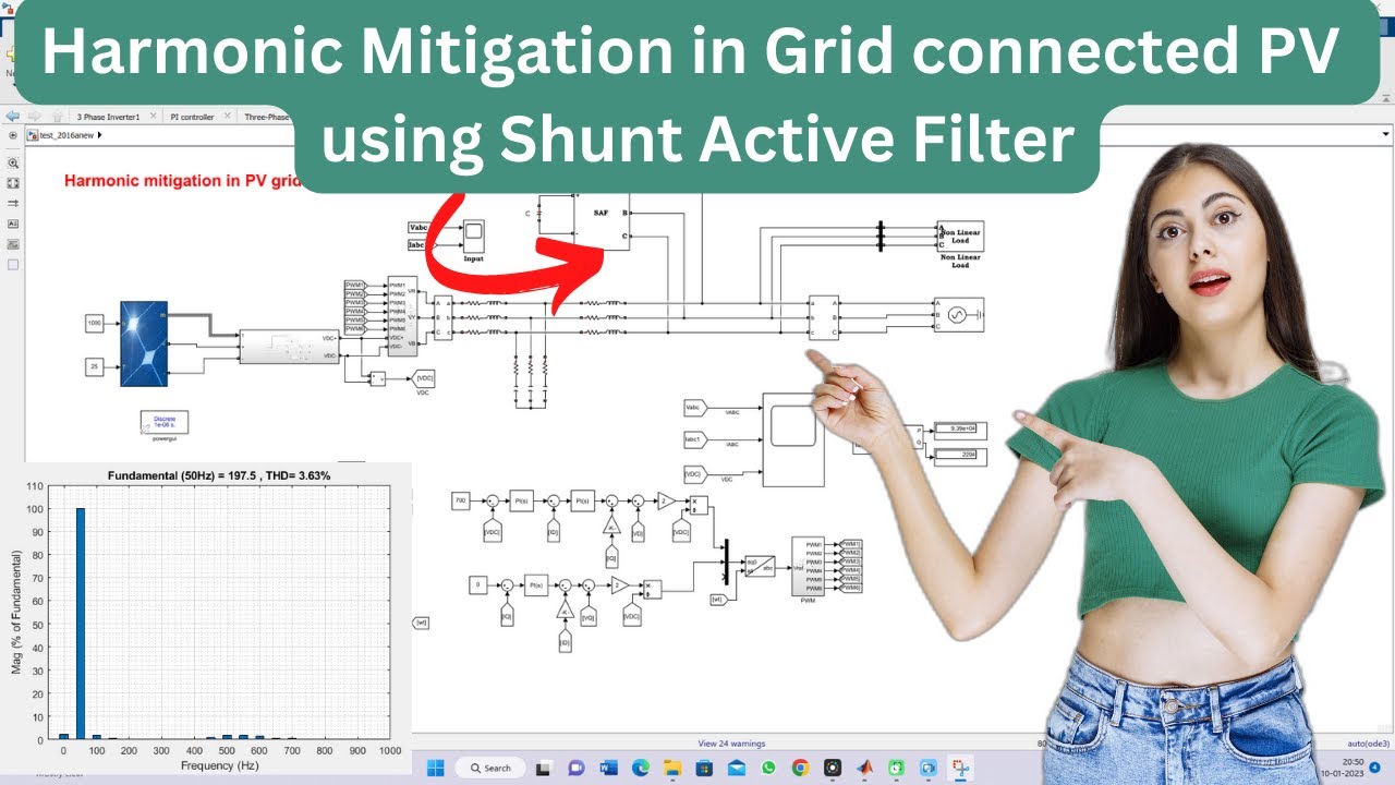 Harmonic Mitigation in Grid-Connected PV System Using Shunt Active Power Filter