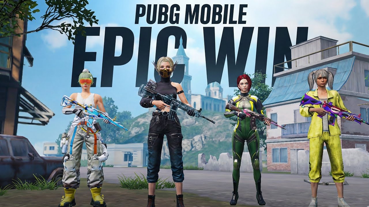 Squad Wipe! 4 vs 4 Clutch in Pochinki 🔥​PUBG Ki Video