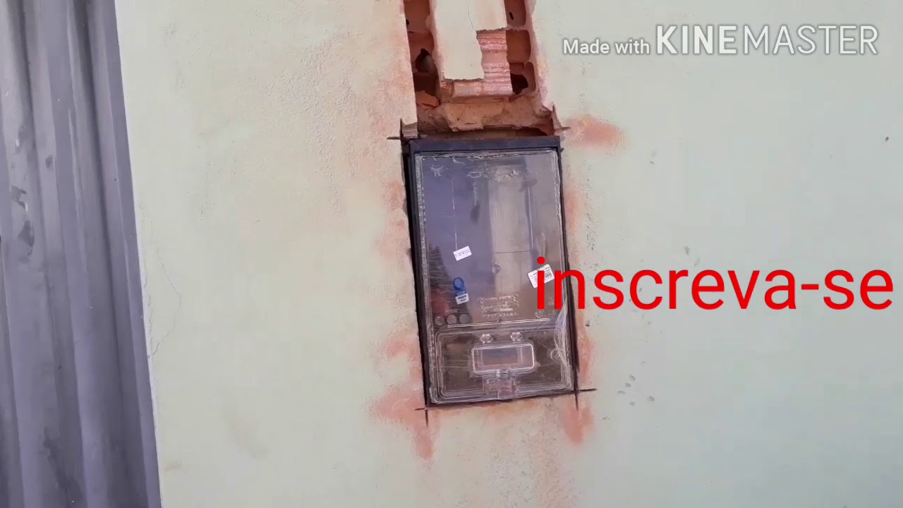 explicação de como instalar uma caixa de luz