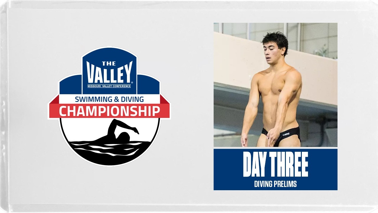 2026 MVC Swimming & Diving Championships | Day 3 | Diving Prelims