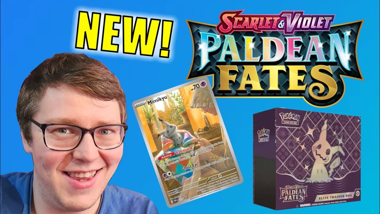 *NEW* Paldean Fates Mimikyu Elite Trainer Box!