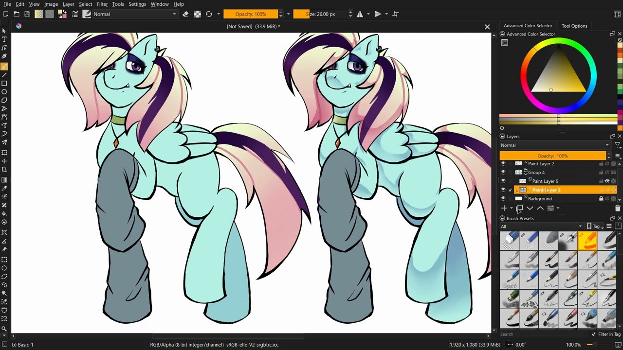 Pearcream Pierce - MLP Speedpaint