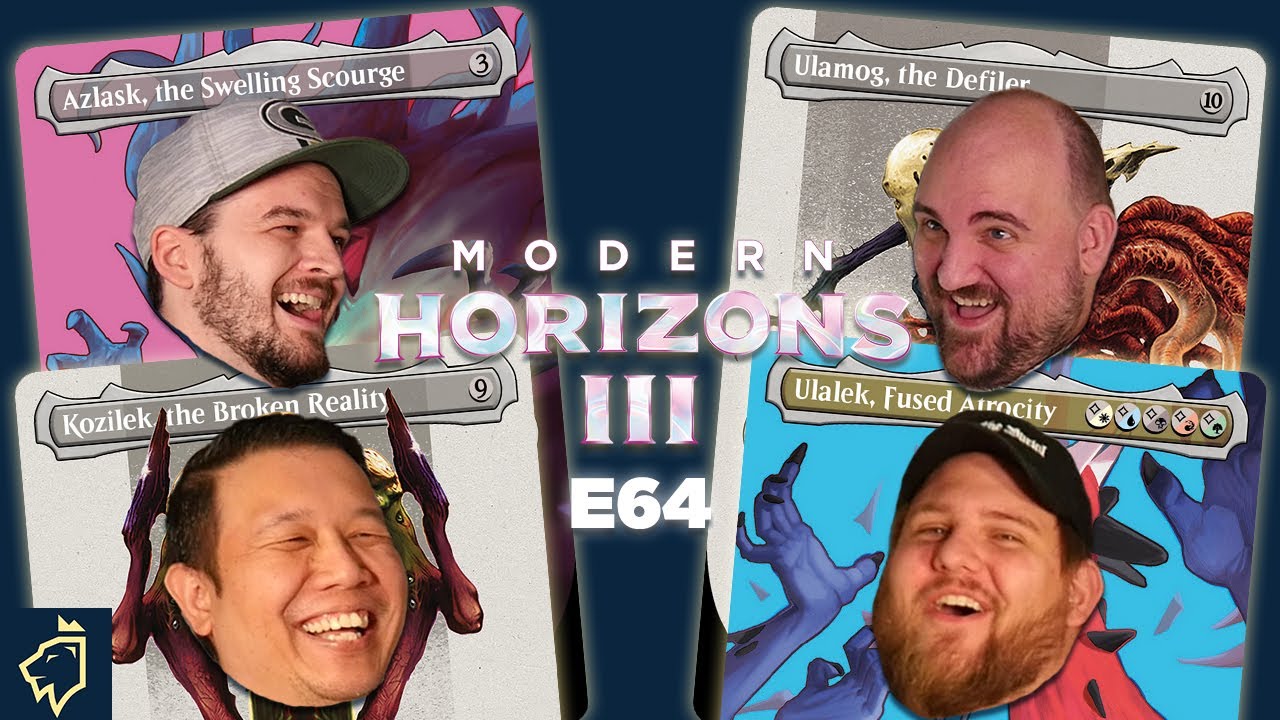 ELDRAZI CIVIL WAR | Azlask v Ulamog v Ulalek v Kozilek | High Power Modern Horizons 3 EDH Gameplay