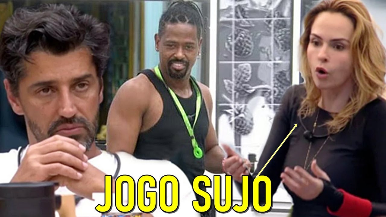 LEANDRO C0NTA PARA ANA PAULA PLANO DE COWBOY E ANA PAULA PARTE PRA CIMA DE COWBOY:" JOGO SUJO!"