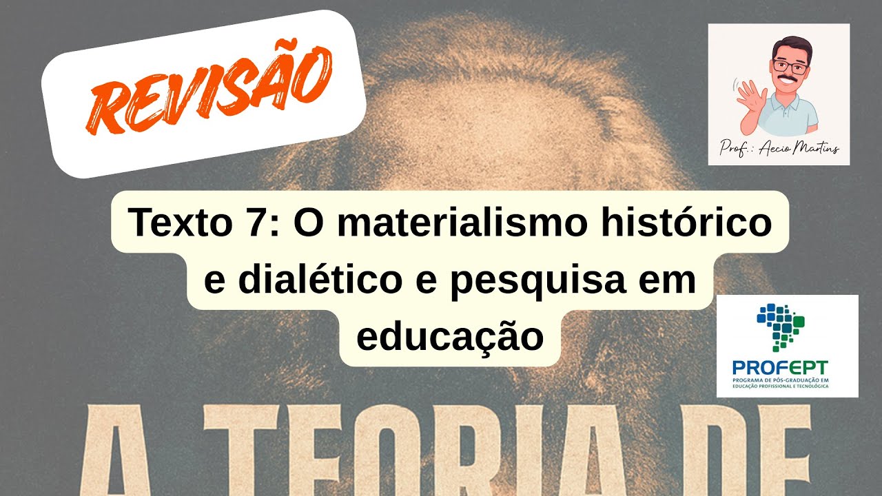 Texto 7. Revisão PROFEPT 2026. OLIVEIRA. O materialismo histórico e dialético e pesquisa em educação