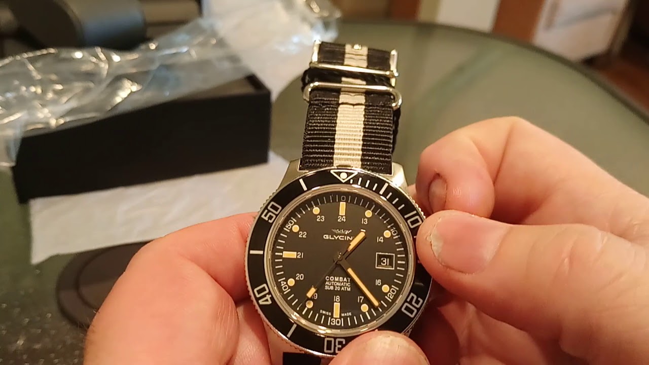 Glycine combat sub unboxing