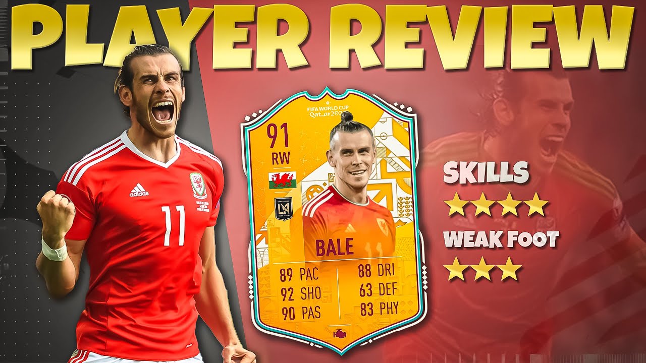 97 SHOT POWER!! 🚀 - 91 Rated World Cup Stories Gareth Bale - Fifa 23 Player Review! 🏴󠁧󠁢󠁷󠁬󠁳󠁿