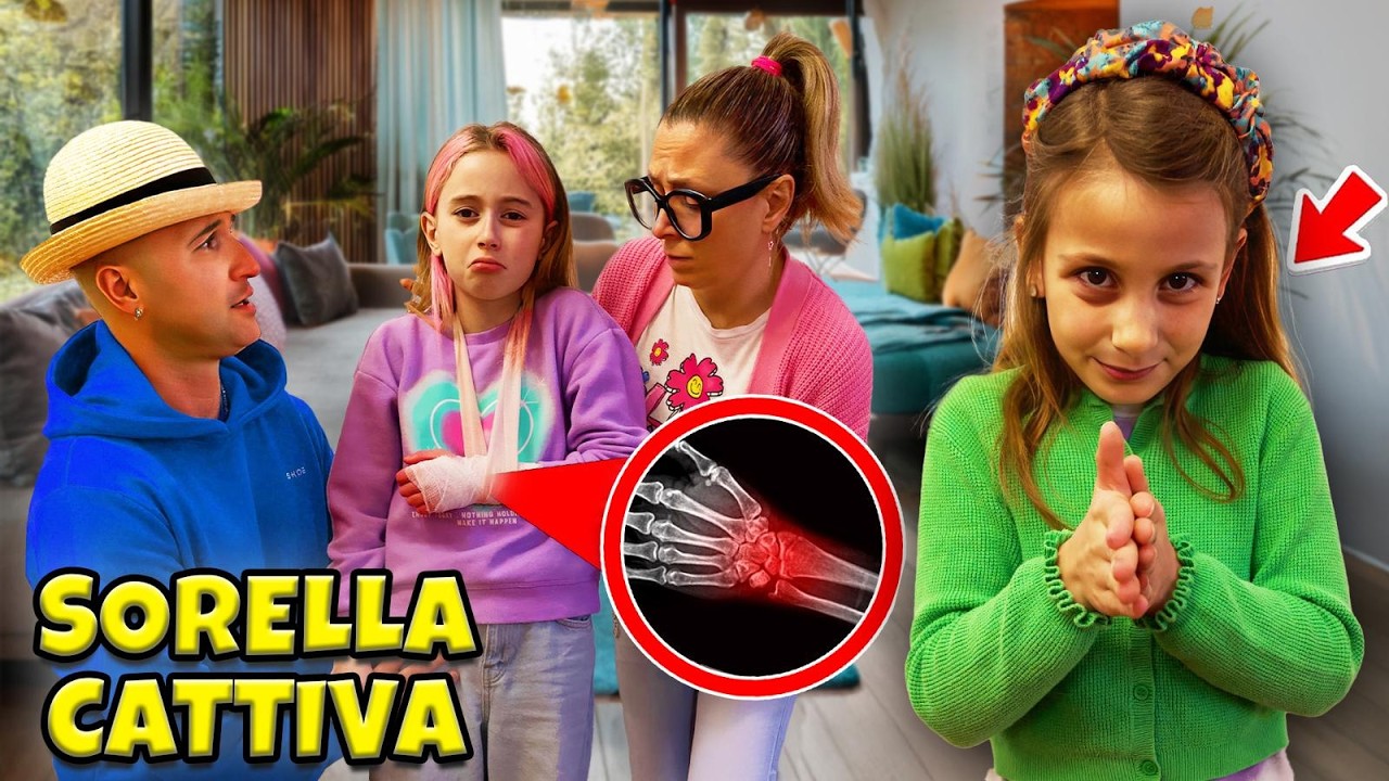GIORGIA SI È ROTTA IL BRACCIO! LA NUOVA SORELLA ADOTTATA LA SPINGE PERCHÈ È GELOSA!