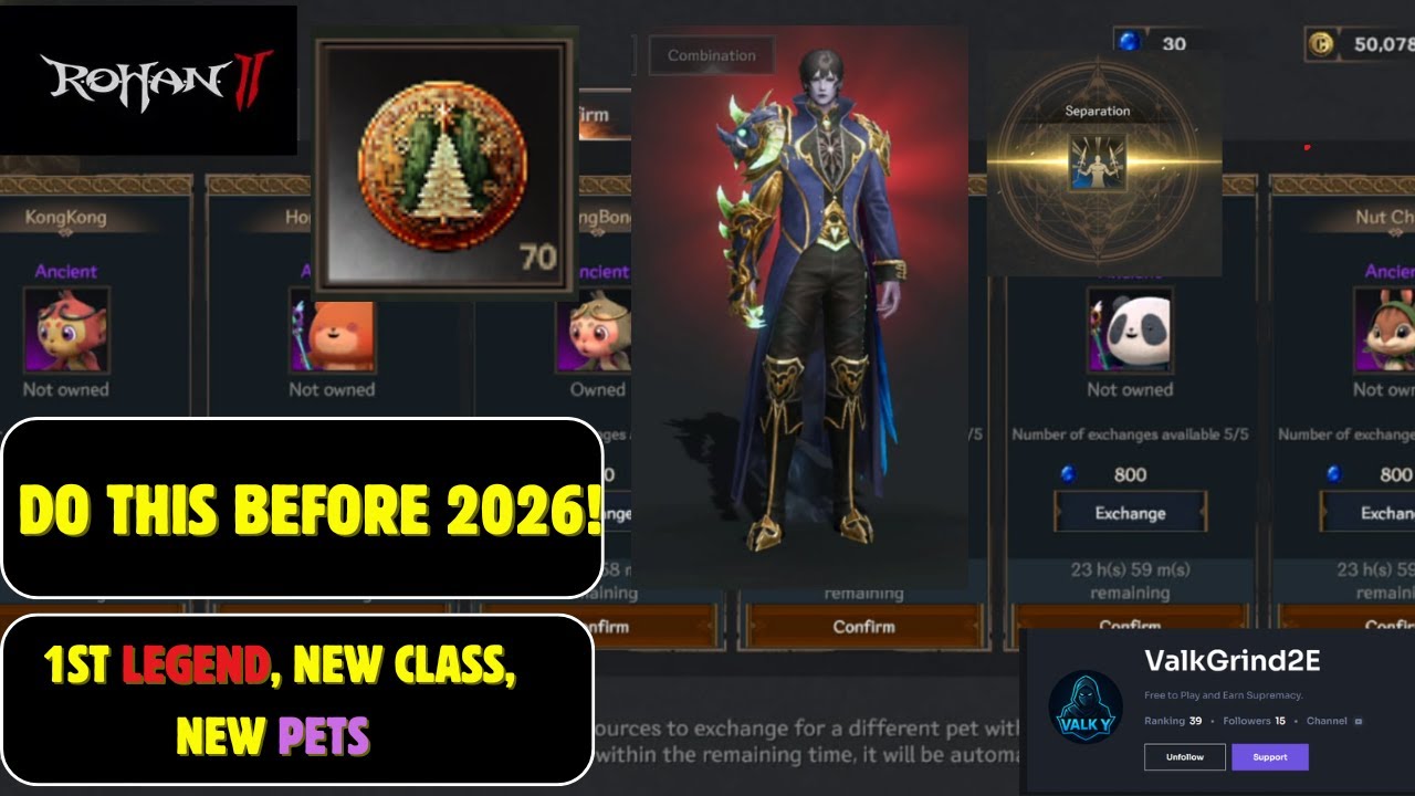 BEST USAGE FOR EVENT COINS? PROGRESS MALALA BEFORE 2026 || ROHAN 2 GAMEPLAY PURE F2P