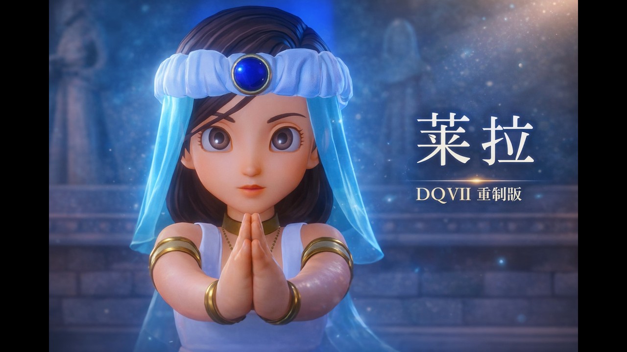 【勇者鬥惡龍7 重製版】萊拉的舞蹈片段