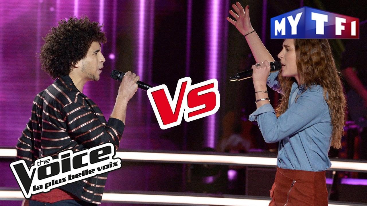 Samuel M VS Juliette – « La Groupie du pianiste » (France Gall) | The Voice France 2017 |...