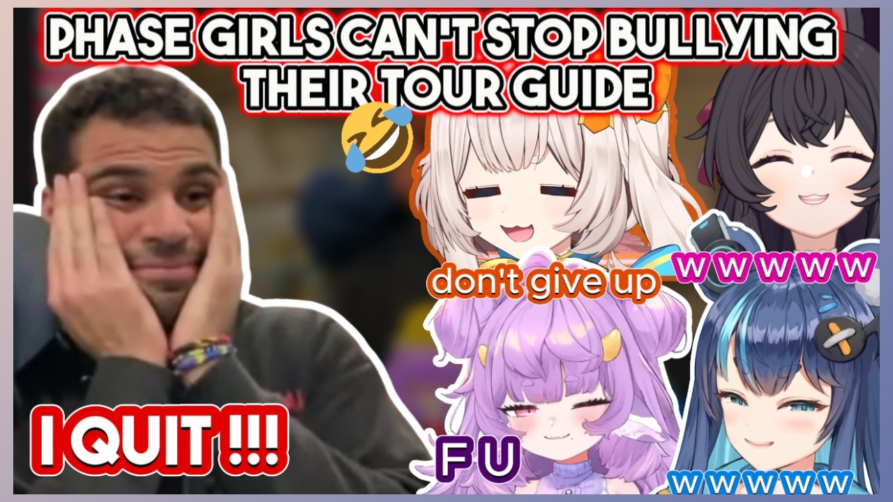 Pippa, Uruka, Muyu & Mari Leave Their USS Hornet Tour Guide Speechless 🤣 Pippa Uruka Muyu Mari Clips