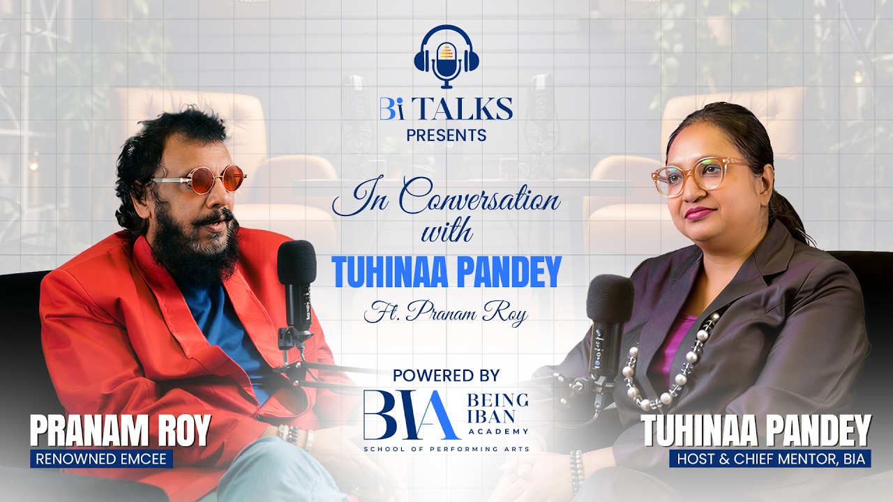 Bi Talks | In conversation with Tuhinaa Pandey ft. Pranam Roy | Anchoring as a profession.