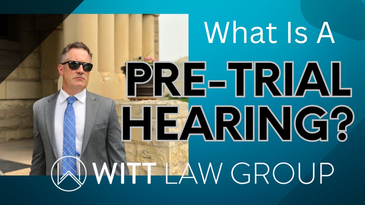 What Is A Pre-Trial Hearing In A Criminal Case? | Washington State | 