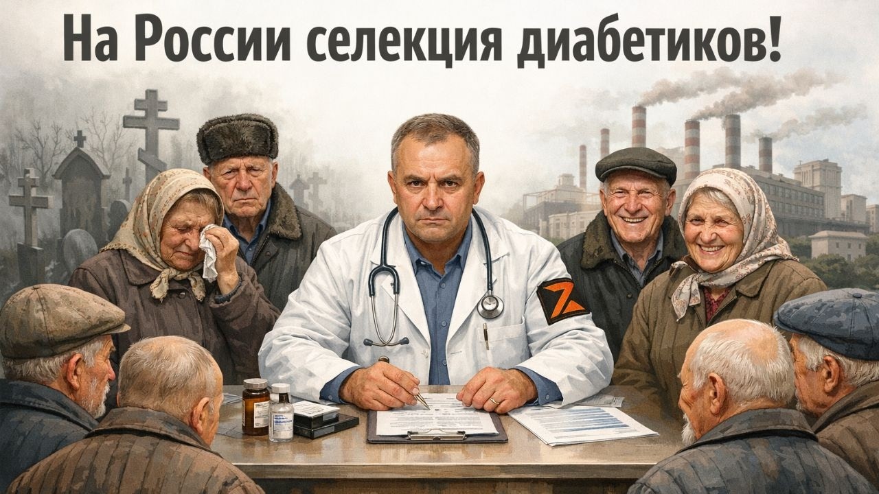 На России решили уничтожить диабетиков! Жить имеют право только работающие!