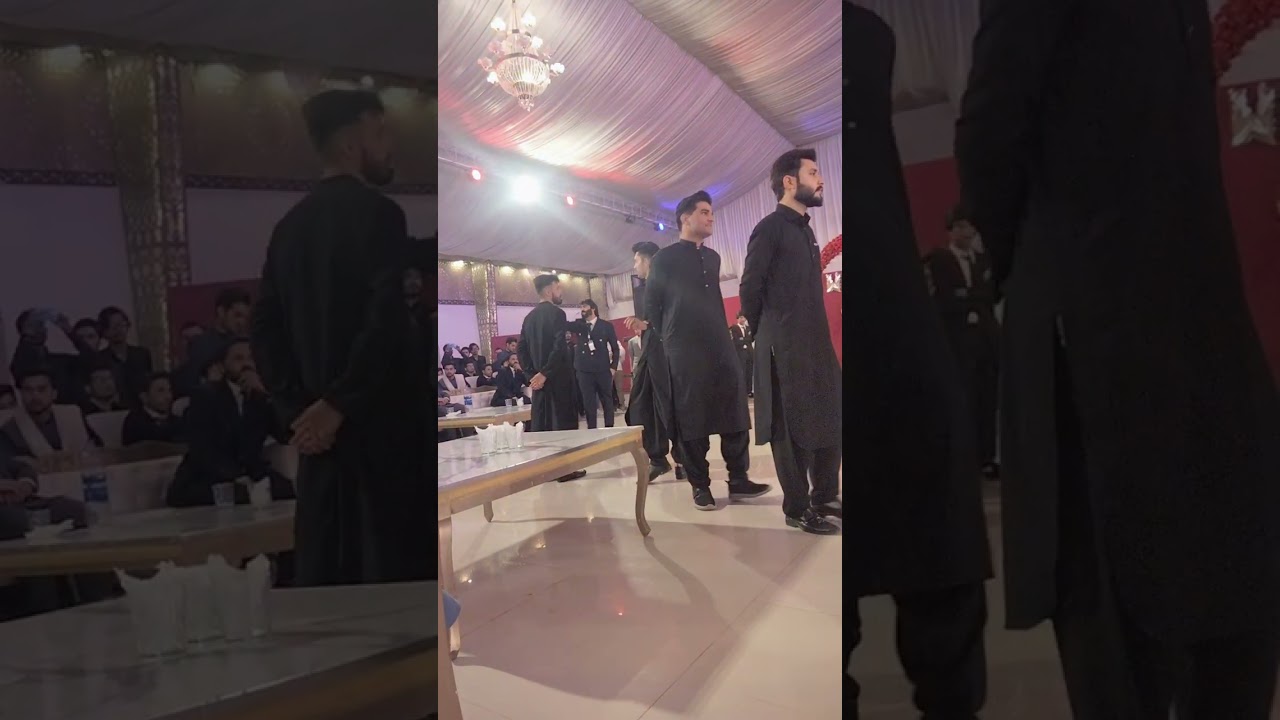 KMU IHS Islamabad. welcome party attan.