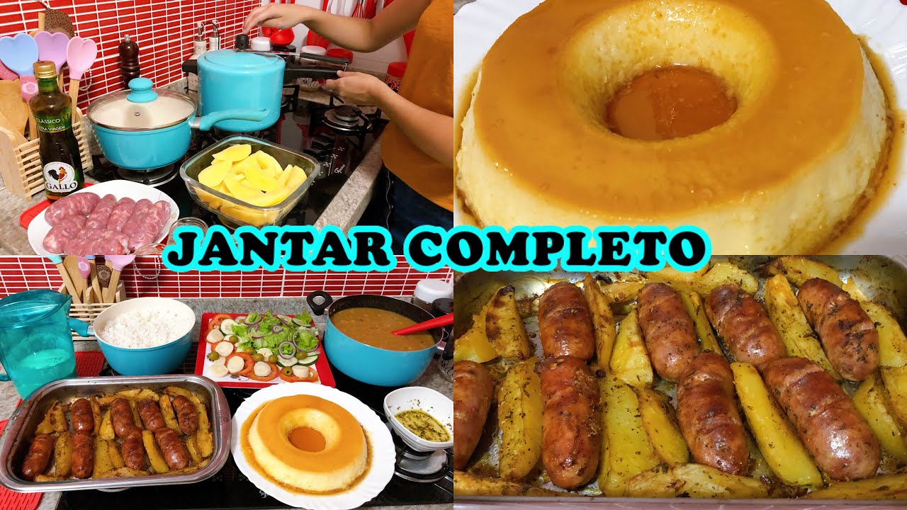 COMO FAZER REFEIÇÃO COMPLETA FÁCIL E DELICIOSA #COMIDACASEIRA 😋