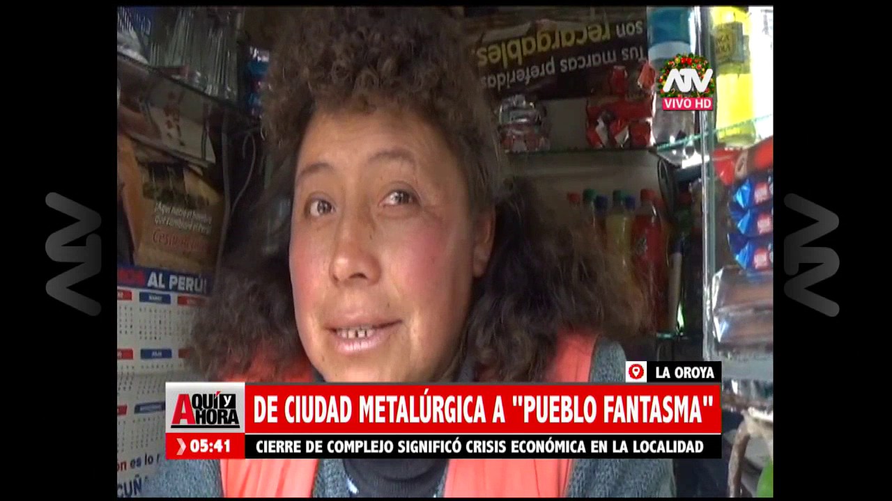 La Oroya: de ciudad metal&uacute;rgica a 'pueblo fantasma'
