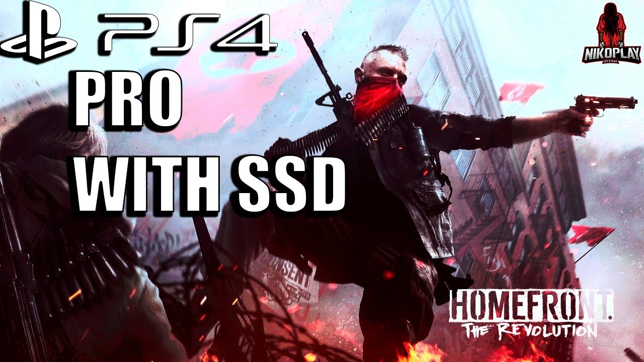 Homefront: The Revolution (2016) НА PS4 PRO С ОБНОВЛЕНИЕМ SSD (+ HDR ВКЛЮЧЕН) В 2026 ГОДУ