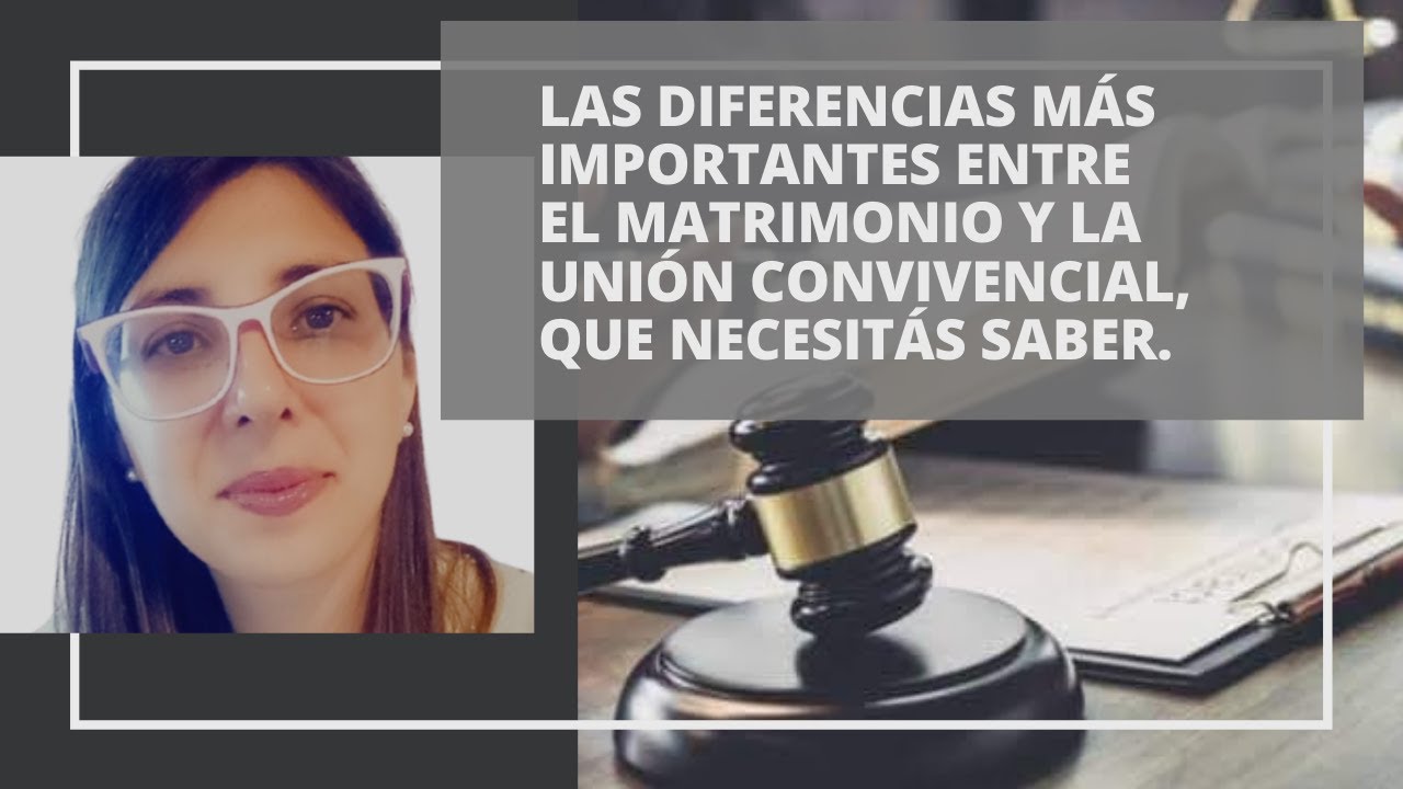 ⚖⚖Diferencias entre el matrimonio y la unión convivencial⚖⚖