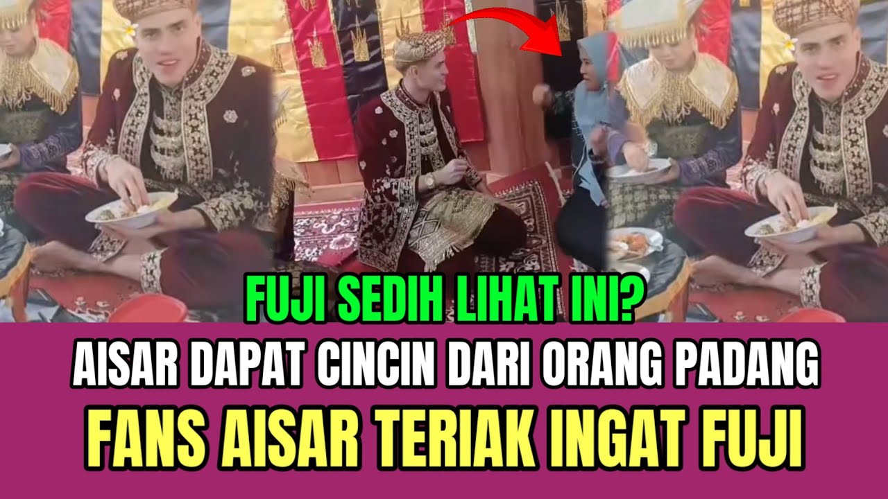 Live Aisar Dapat Cincin Dari Orang Padang! Kocak Fans Aisar Teriak Ingat Fuji!