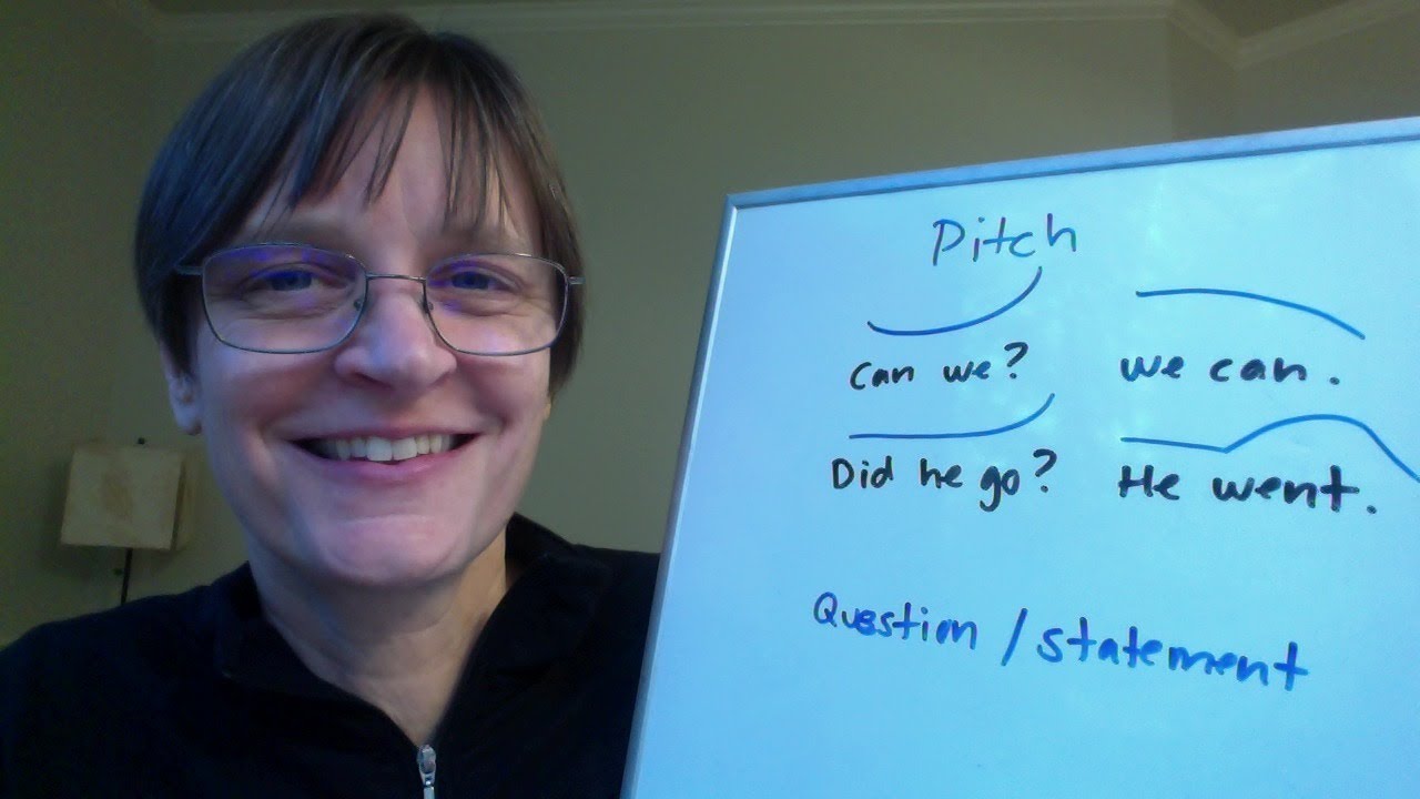 American Accent Q & A : Using Pitch and Intonation