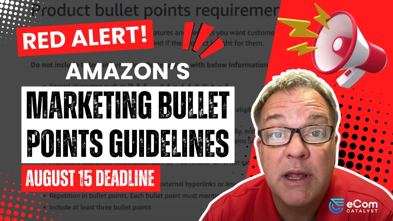 RED ALERT!  Amazon Enforces New Product Bullet Point Guidelines