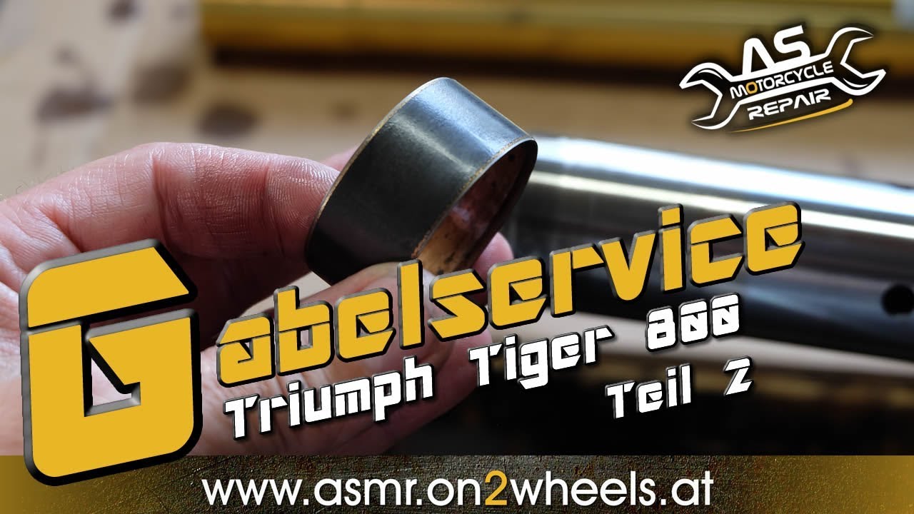 ➤ GABELSERVICE Gabelöl wechseln TEIL 2 | Triumph Tiger 800