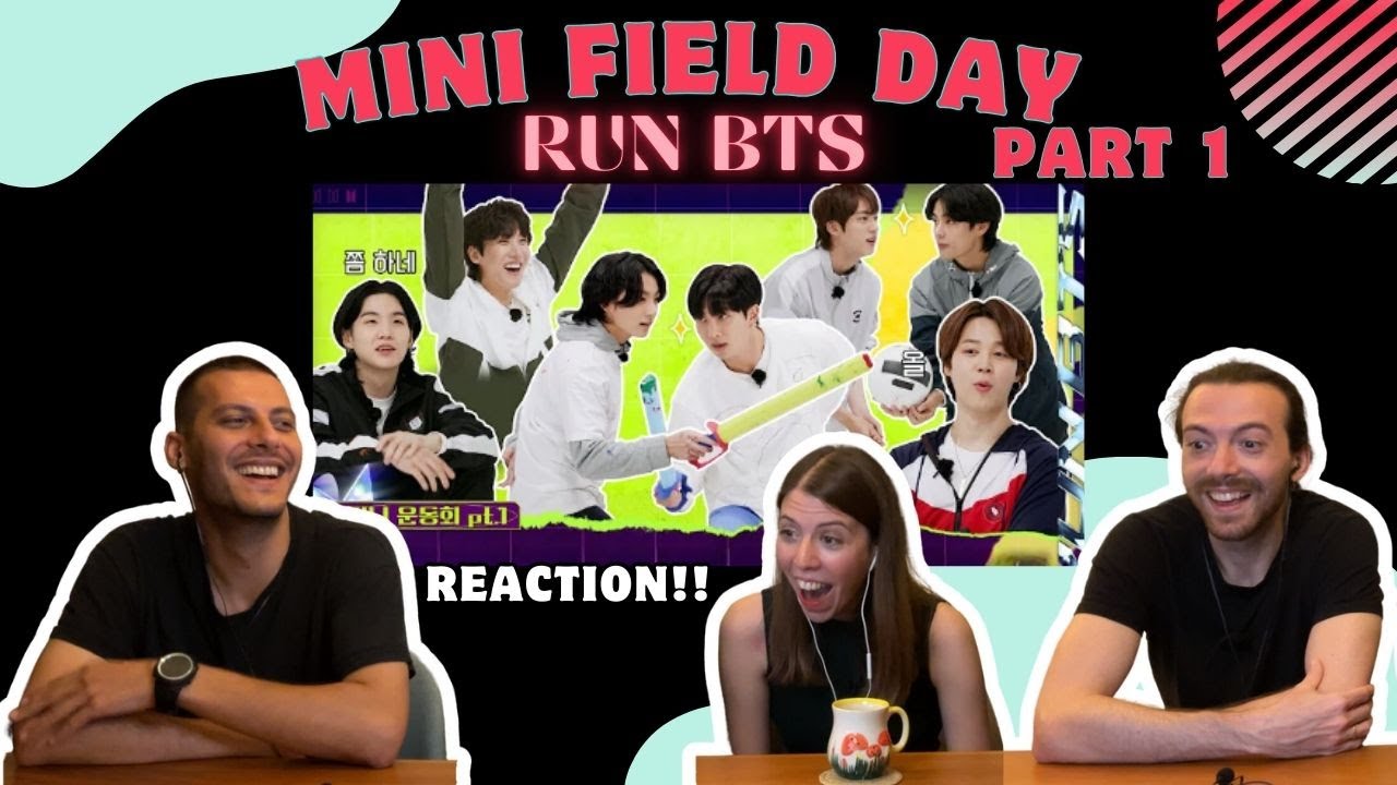 This Looks Like a lot of Fun!!. Run Bts - Mini Field Day REACTION Part 1