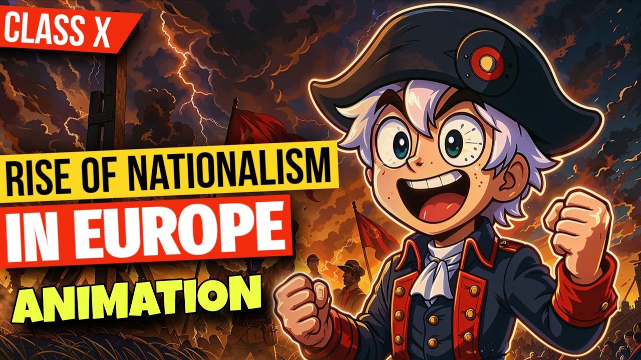 The Rise of Nationalism in Europe class 10 (Animation) | Class 10 History  Chapter 1 (2025)