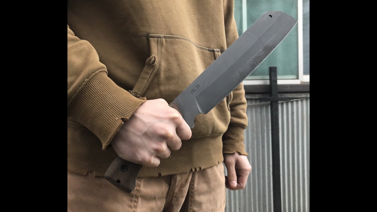 鉈を作る making machete
