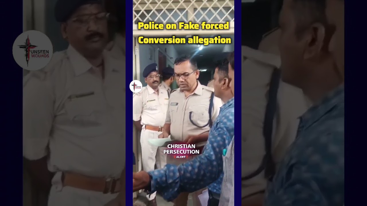 ✝️Police on Fake forced Conversion allegations #youtube #shorts #prayer #rss #bajrangdal #Jesus #usa