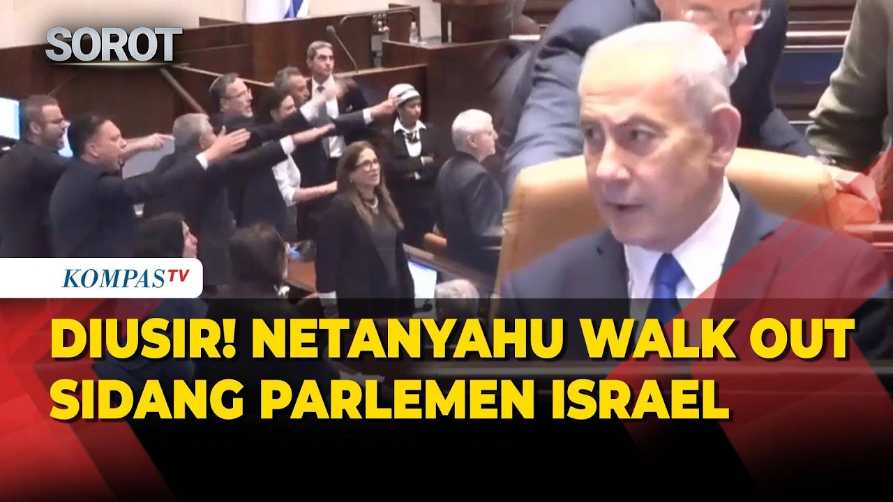 Heated! The Moment Netanyahu Was Expelled from the Israeli Parliament Session and the Walkout
