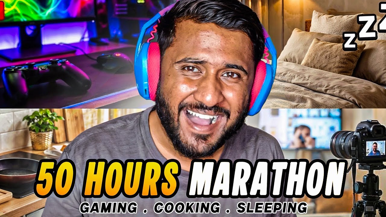 50 HOURS MARATHON STREAM | Gaming, Cooking, IRL, Sleep Stream