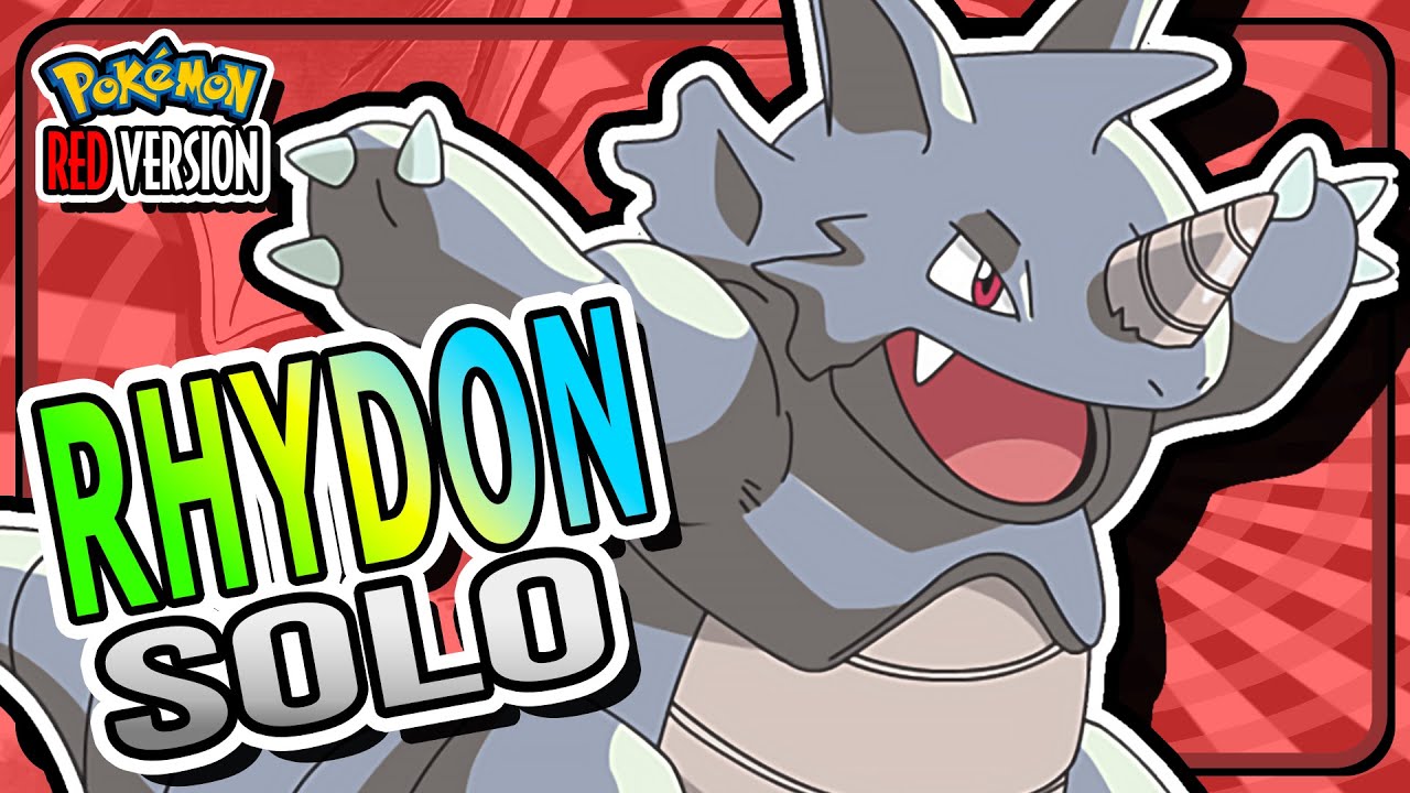 How FAST Can Rhydon Beat Pokémon Red?