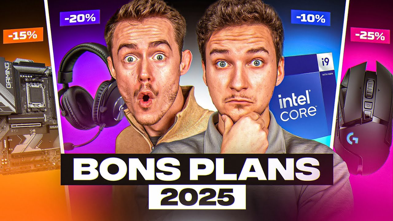 BONS PLANS PC GAMER PAS CHER 2025 (pc gamer, &eacute;cran etc)