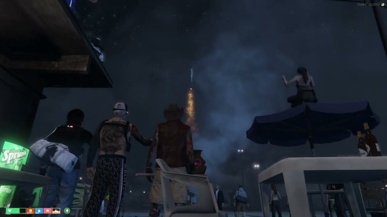 Décollage de la fusée de la CASA 🌴 Baylife GTA RP 🌴