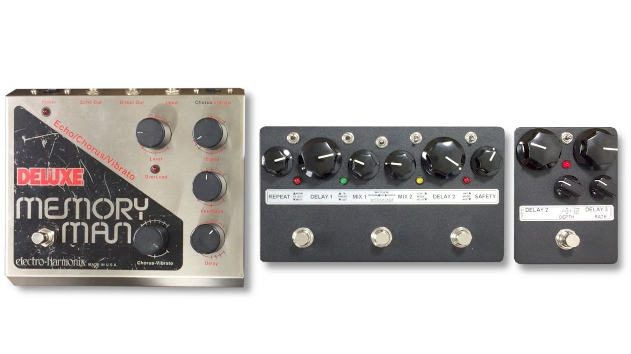 EHX Deluxe Memory Man vs Toneczar Echoczar
