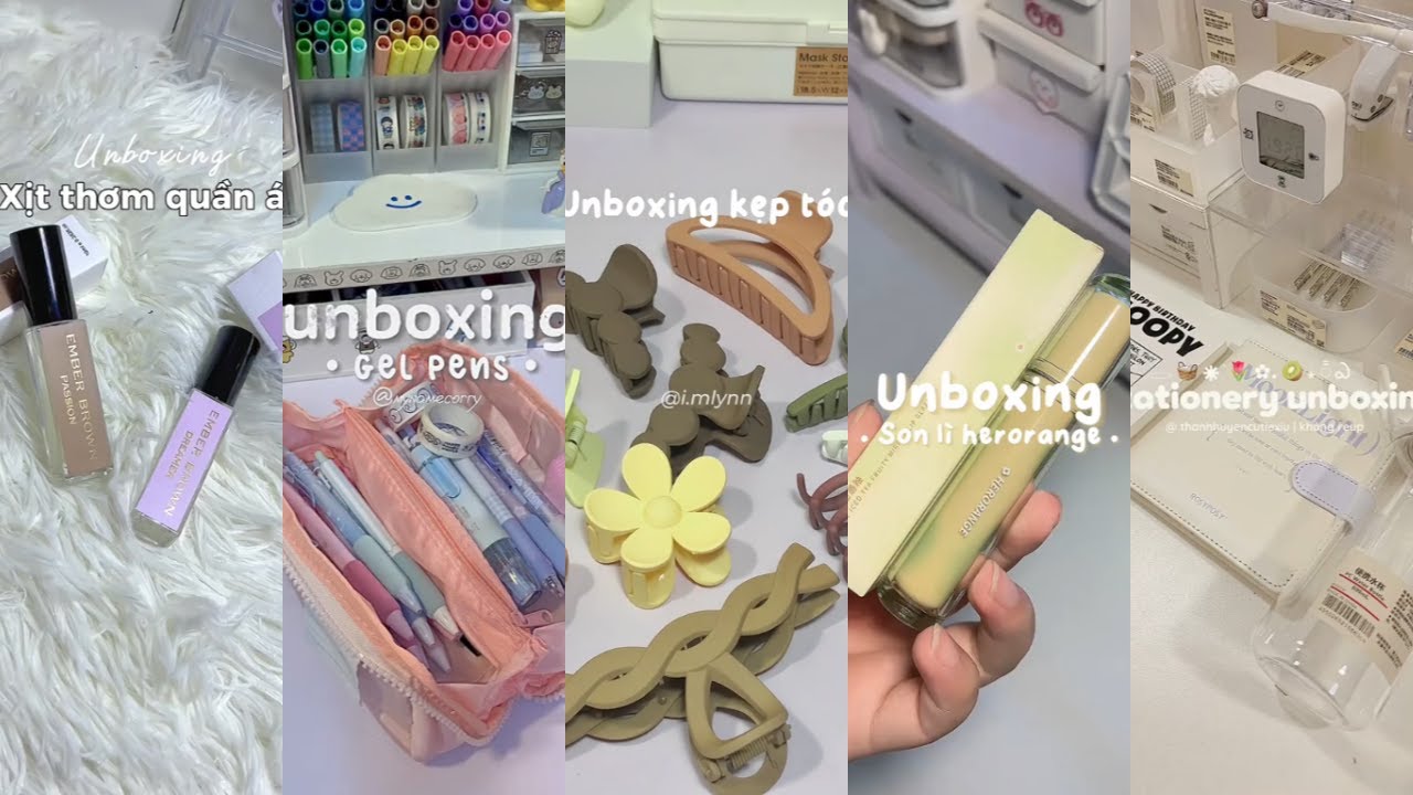 [Tiktok] UNBOXING MỌI THỨ TRÊN SHOPEE