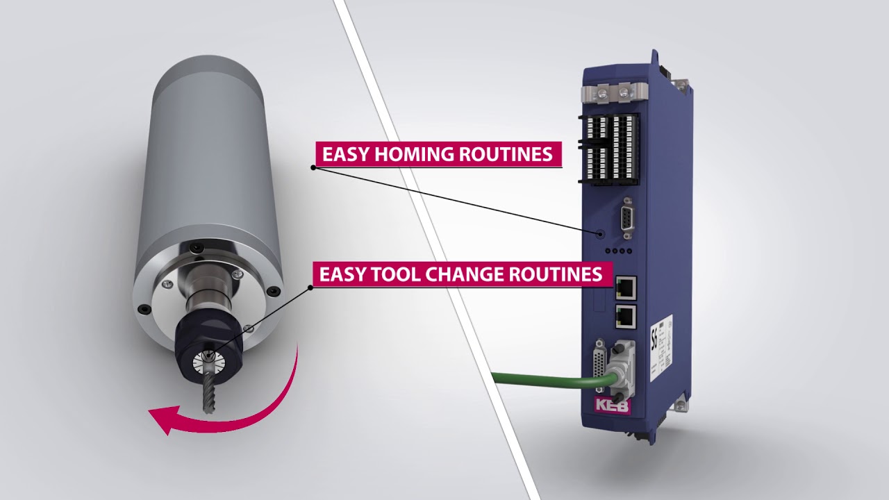 Spindle Motor Control with KEB Spindle Drives